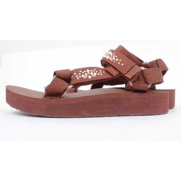 Teva Women's Midform Universal Holiday Swarovski® Crystals Sandal Women's 8 NEW - Picture 5 of 9